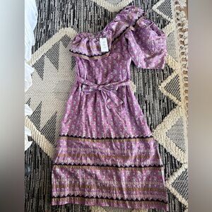 Sea New York Perry Border size small cotton dress NWT